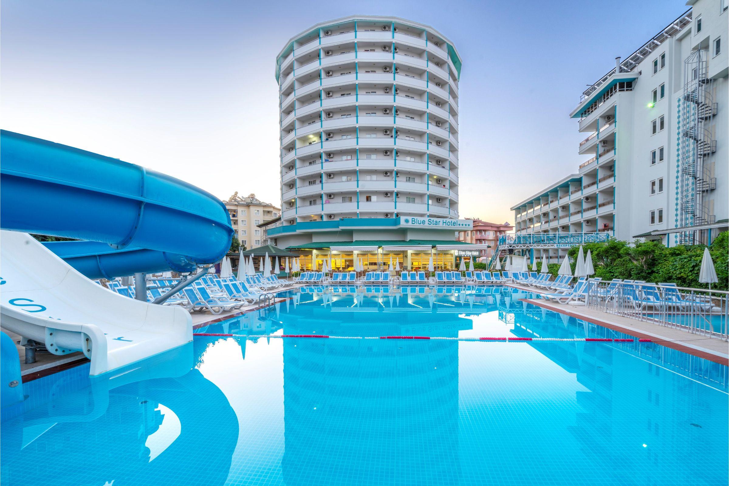 אלאניה Blue Star Hotel מראה חיצוני תמונה