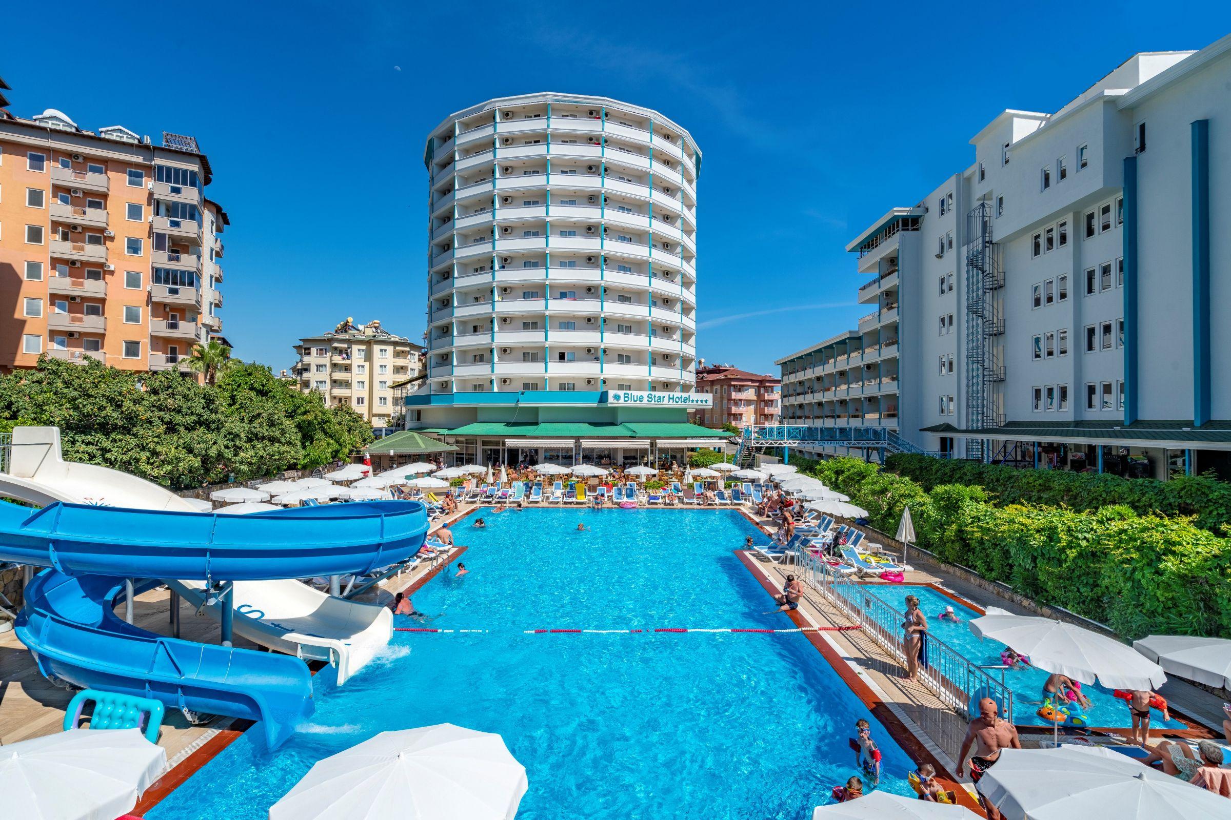 אלאניה Blue Star Hotel מראה חיצוני תמונה